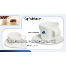 KC-00420 / tasse / tasse de céramique promotionnelle et soucoupe